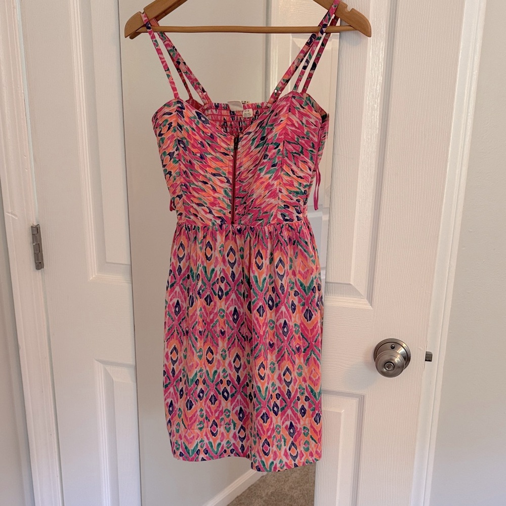 Roxy Neon Patterned Mini Dress - Worn twice.